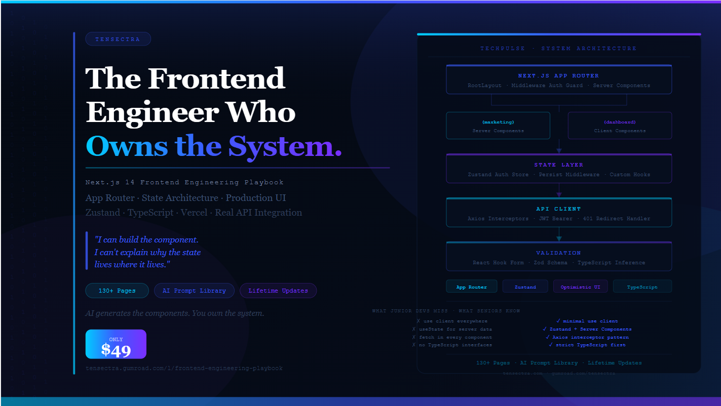Frontend Playbook